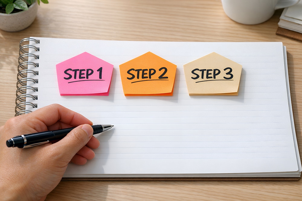 法人設立の流れにおける事前準備のステップ